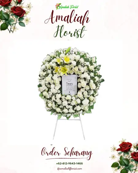 Krans Bunga Duka Candiwulan